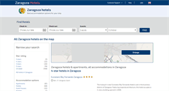 Desktop Screenshot of hotelszaragoza.com