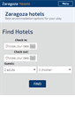 Mobile Screenshot of hotelszaragoza.com